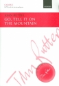 Go tell it on the Mountain for mixed chorus (SATB) and piano score