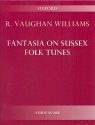 Fantasia on Sussex Folk Tunes for cello and orchestra study score