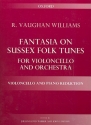 Fantasia on Sussex Folk Tunes for cello and orchestra for cello and piano