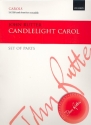 Candlelight Carol for mixed chorus (SATBB) and chamber ensemble instrumental parts (strings 4-4-3-2-1)