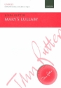 Mary's Lullaby for mixed chorus and piano (organ) score
