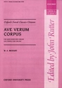 Mozart, Wolfgang Amadeus Ave verum corpus