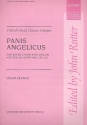 Panis angelicus for mixed chorus and organ score