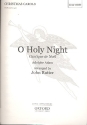 O Holy Night for mixed chorus and organ score