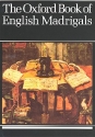 The Oxford Book of English Madrigals for mixed chorus a cappella score