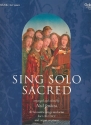 Sing Solo Sacred  for low voice and piano (organ)