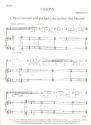 Visions for upper-voice chorus, violin, harp and strings (organ) harp