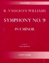 Symphony in e Minor no.9 for orchestra study score