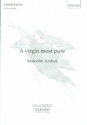 A Virgin most pure for mixed chorus and organ score