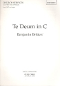 Te Deum c major for soprano solo, mixed chorus and organ,  score
