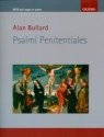 Psalmi penitentiales for mixed chorus and organ (piano) score