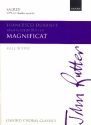 Magnificat for mixed chorus and chamber ensemble score