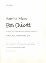 Samba Mass for female (children's) chorus and piano (rhythm group ad lib) bass and drum parts