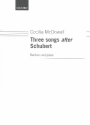 3 Songs after Schubert for baritone and piano score (en)