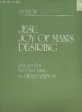 Jesu, Joy of Man's Desiring for flute and piano