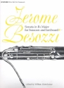 Sonata B flat major for bassoon and keyboard
