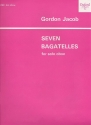 7 Bagatelles  for oboe solo