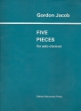 5 Pieces for clarinet