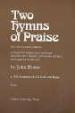 All creatures of our God and King for mixed chous and brass ensemble with timpani, perc. (ad lib.) and organ (or orchestra) score