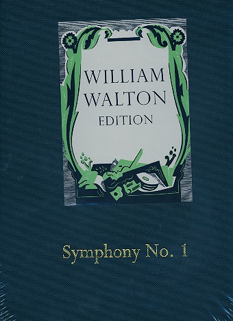 William Walton Edition vol.9 Symphony no.1 full score (cloth)
