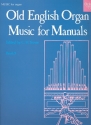 Old English Organ Music for Manuals vol.5 for organ