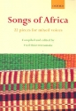 Songs of Africa for mixed chorus (and instruments) score