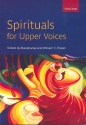 Spirituals for upper Voices for female chorus and piano score