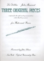3 Original Pieces for flute and piano