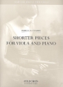 Shorter Pieces for viola and piano