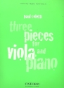 3 PIECES FOR VIOLA AND PIANO