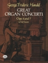 Great Organ Concerti op.4 and op.7 for string orchestra and organ full score