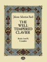 The well-tempered Clavier complete (vols.1 and 2) for piano