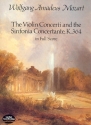 Concerti for violin and orchestra and Sinfonia concertante KV364 for orchestra,    full score