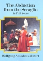 The Abduction from the Seraglio - Full Score for voice and orchestra score