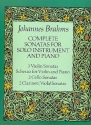 Complete Sonatas for solo instrument and piano