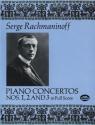 Concertos Nos. 1, 2 and 3 In Full Score for  piano and orchestra score