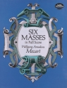 6 Masses for soli, mixed chorus and orchestra score