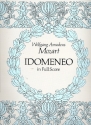 Idomeneo opera in full score