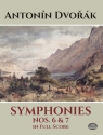 Symphonies nos.6 and 7 for orchestra full score