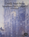 Symphony c minor no.3 op.78 for orchestra,  score