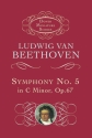 Symphony in c Minor no.5 op.67 for orchestra miniature score