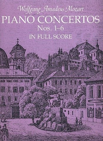 Piano Concertos vol.1 (nos.1-6) score
