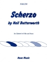 Neil Butterworth Scherzo clarinet & piano