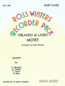 Orlande de Lassus Motet recorder quartet