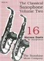 Bertalotti, Chedeville, Demar, Fehre, Furstenau, Garnier, Geopfert, H Classical Saxophone Volume 2 saxophone duet