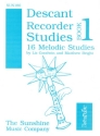 Matthew Bright and Liz Goodwin Descant Recorder Studies Book 1 recorder studies