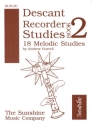 Andrew Hurrell Eighteen Melodic Studies recorder studies