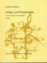 Seigfried Matthus Adagio and Passacaglia cello & double bass