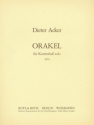 Dieter Acker Orakel double bass solo