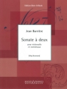 Jean Barrire Sonate a Deux cello & double bass